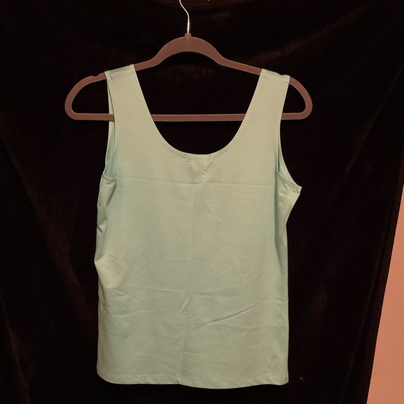 A’Nue Ligne Light Blue Tank Top| Size L - Picture 3 of 4